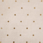 Blush And Gold Polka Dots