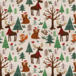 Christmas Forest Animals