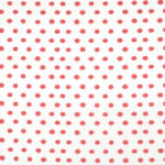 Coral Polka Dots