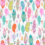 Multicolor Feathers