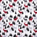 Patterned Deer in Trees