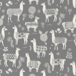 Peruvian Llamas Gray